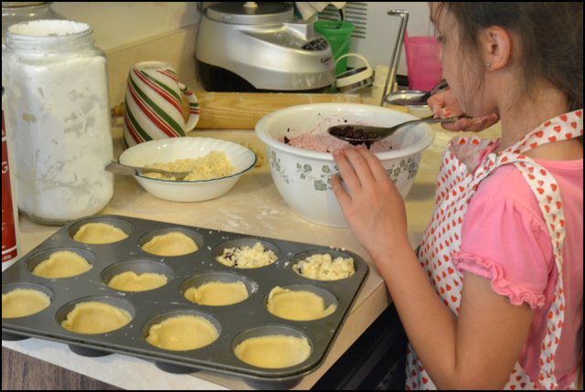 homemade mini tarts